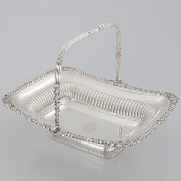 A George III sterling silver basket, Paul Storr, London, 1818