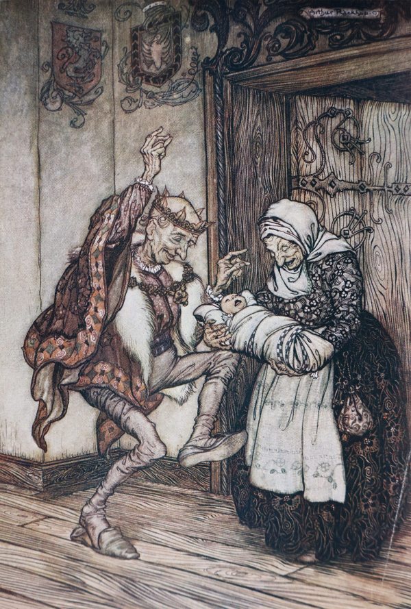 Brothers Grimm. The Fairy Tales of the Brothers Grimm. Illustrated by Arthur Rackham. London, 1909