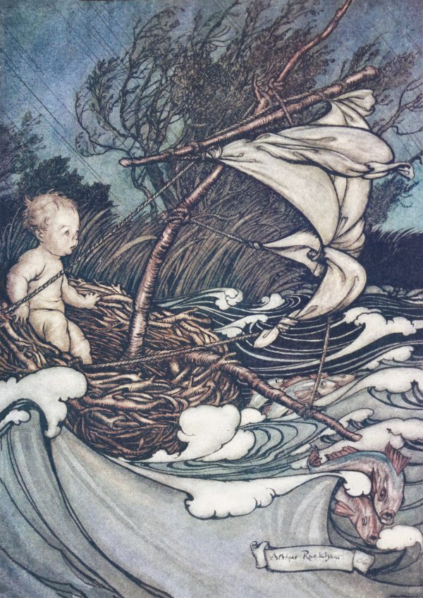 Barrie J.M.. Peter Pan in Kensington Gardens.. With drawings by Arthur Rackham. London, 1906