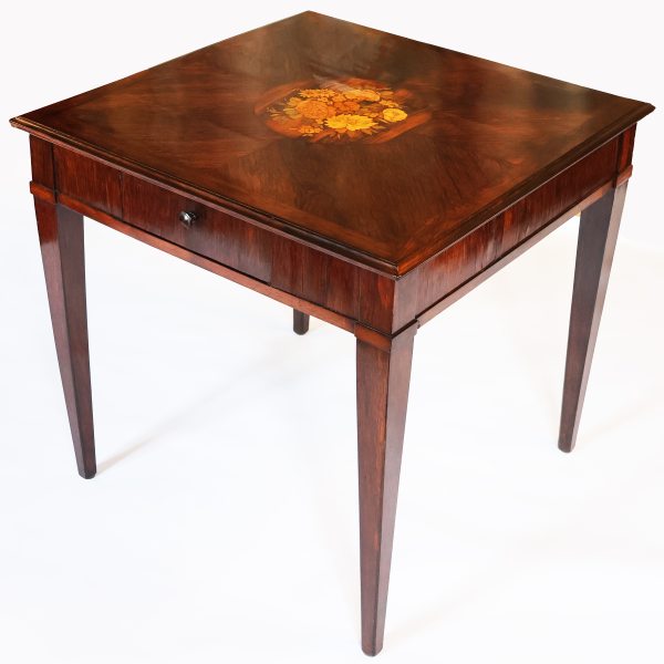 A North Italian rosewood table, Giuseppe Maggiolini, Milan, late 18th century